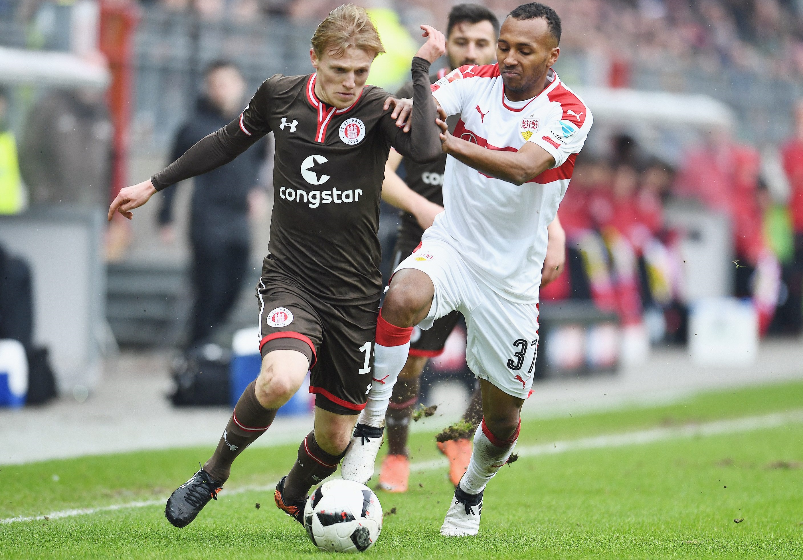 Gute erste Halbzeit:  Møller Dæhli & Co zeigten eine engagierte Vorstellung gegen den VfB Stuttgart.
